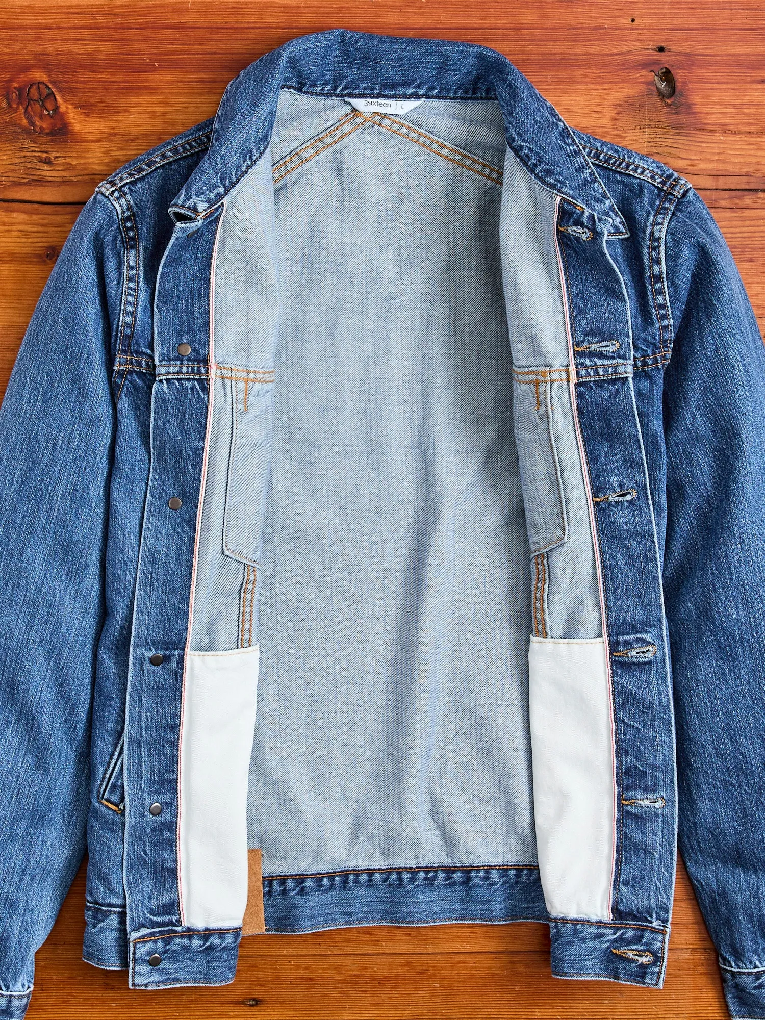 101x Stonewashed Type-3 Denim Jacket in Indigo