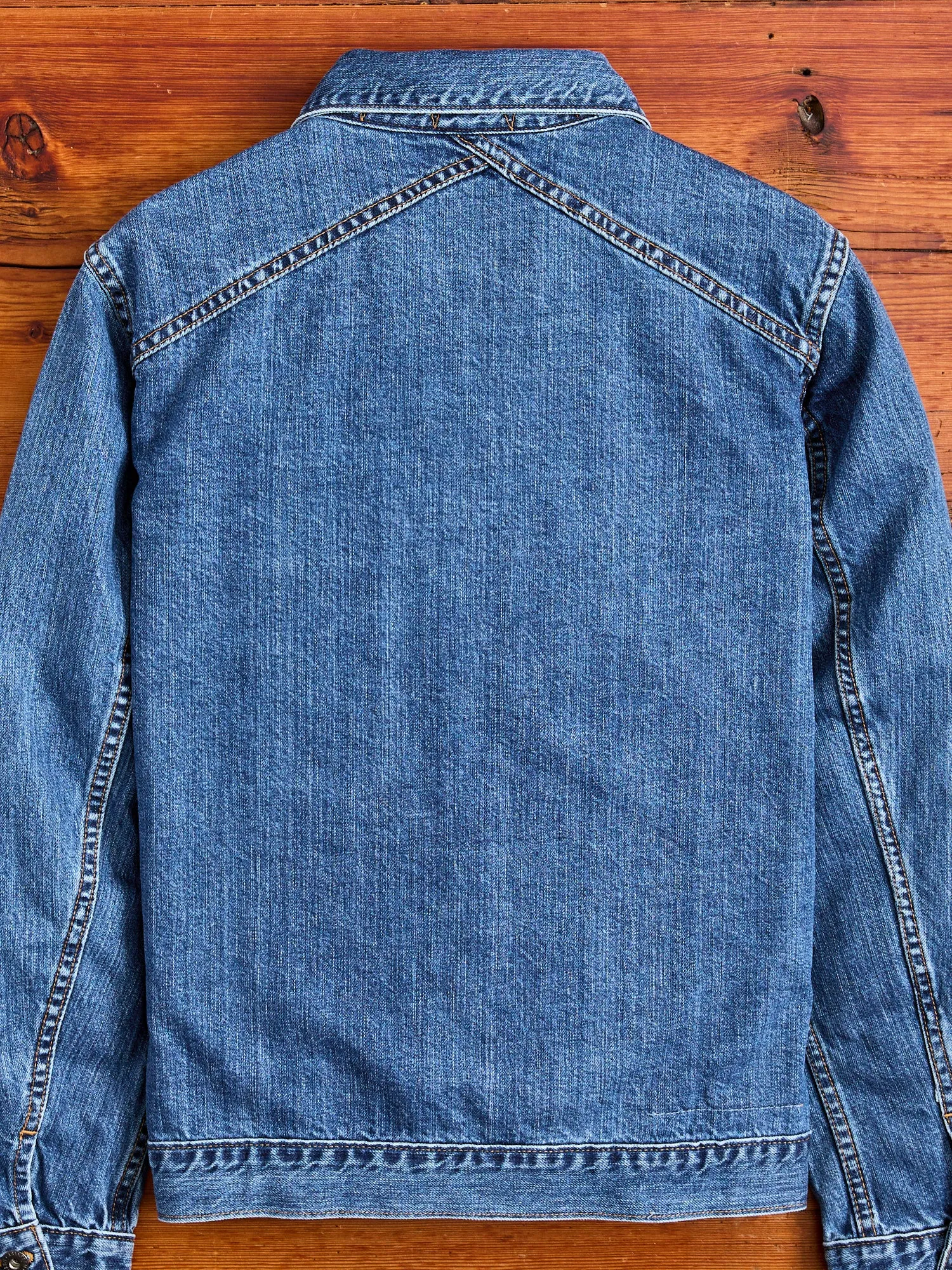 101x Stonewashed Type-3 Denim Jacket in Indigo