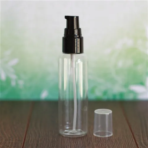 2 oz Clear PET Bullet Bottle with 20-410 Neck