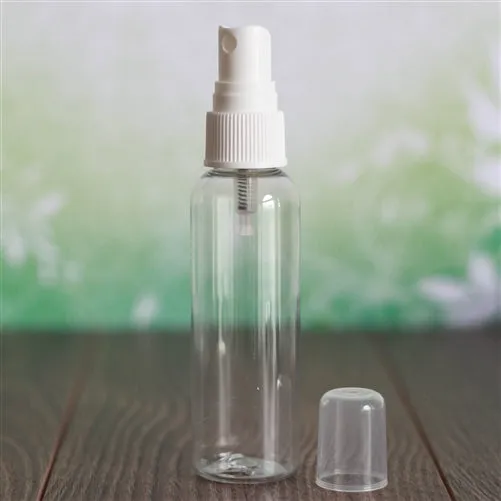 2 oz Clear PET Bullet Bottle with 20-410 Neck