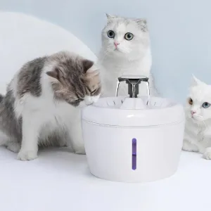 2.5L Automatic Pet Fountain Water Drinking Feeder Bowl