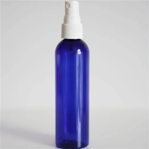 4 oz Blue PET Bullet Bottle with 20-410 Neck