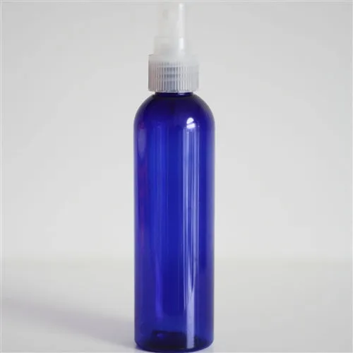 4 oz Blue PET Bullet Bottle with 20-410 Neck