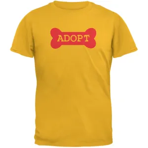 Adopt Bone Gold Adult T-Shirt