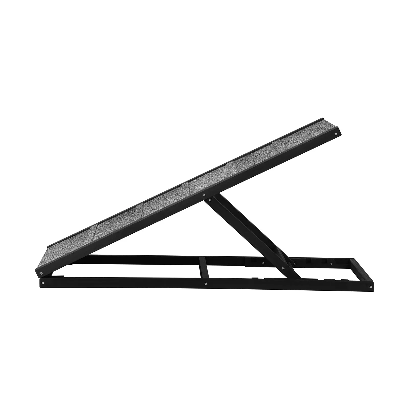 Alopet Dog Pet Ramp Adjustable Height Dogs Stairs Bed Sofa Car Foldable 100cm