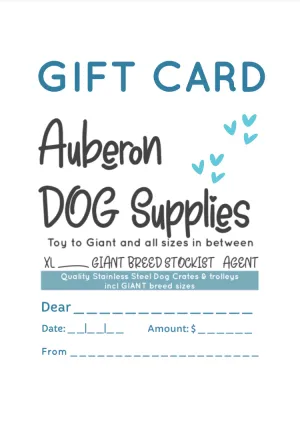 AUBERON Dogs Gift Card