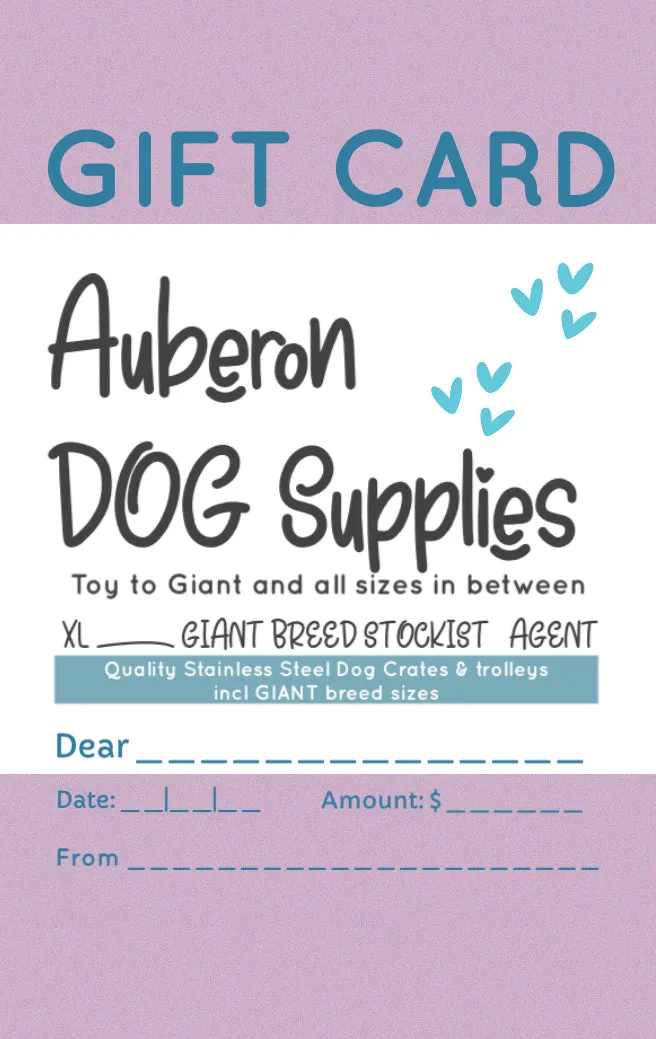 AUBERON Dogs Gift Card