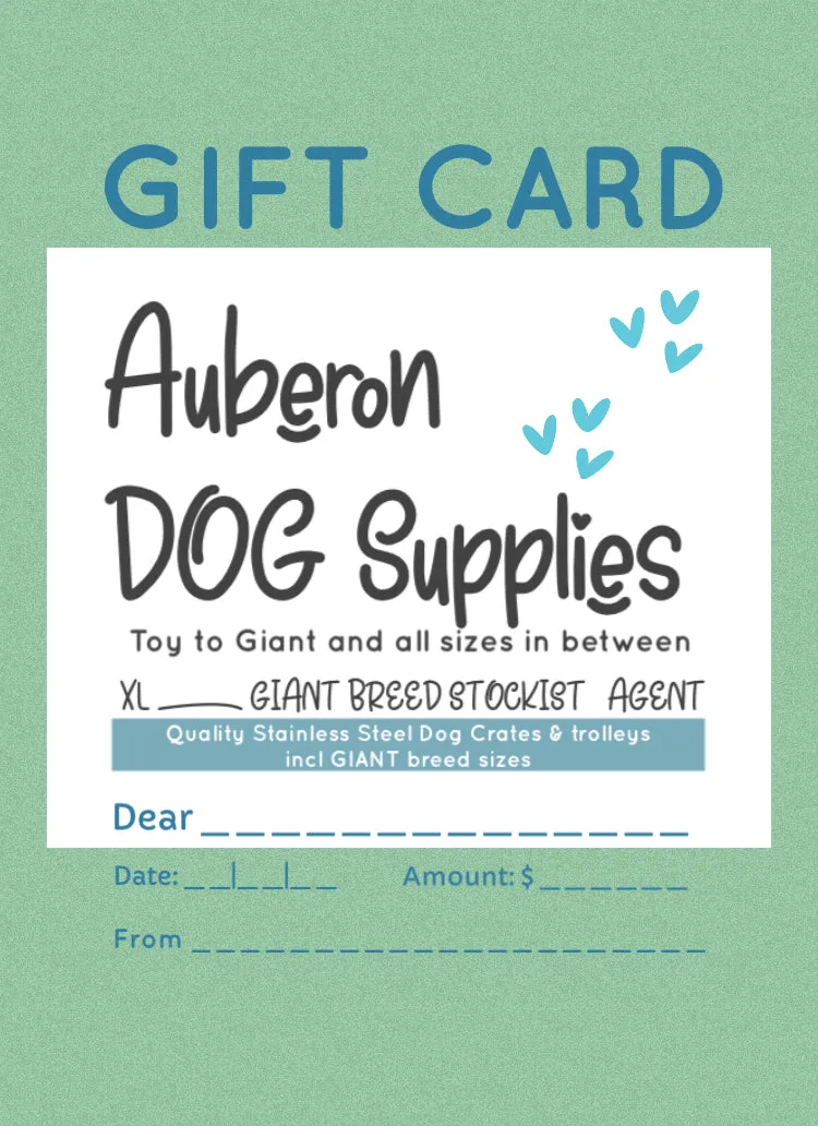 AUBERON Dogs Gift Card