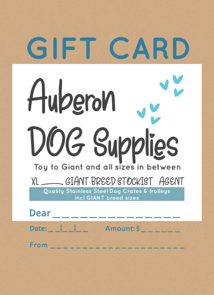 AUBERON Dogs Gift Card