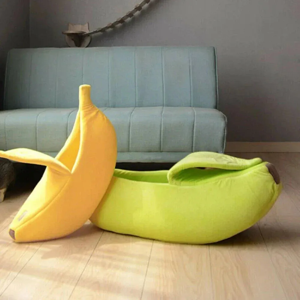 Banana Theme Pet Bed