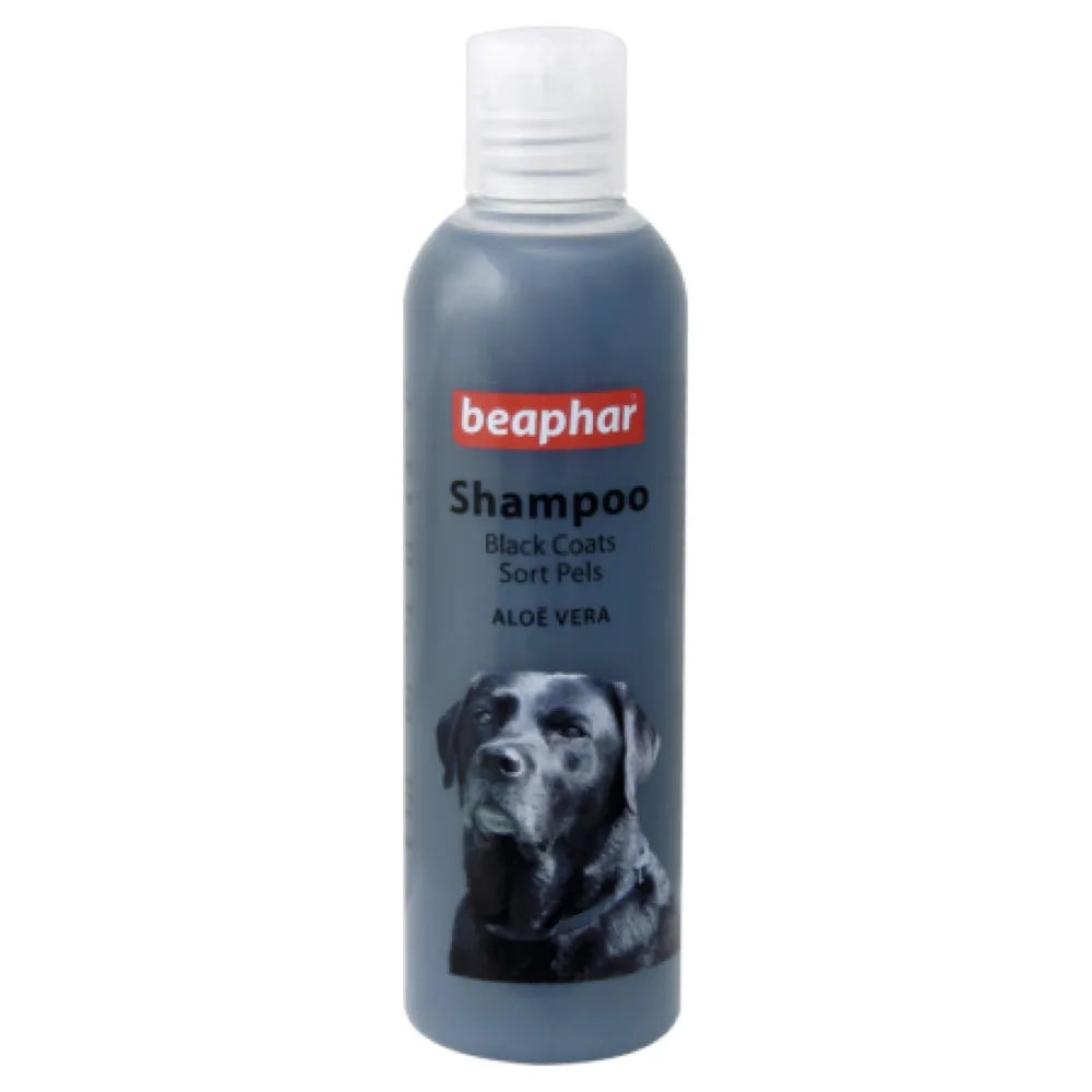 Beaphar Aloe Vera Black Coats Shampoo For Dogs 250ml