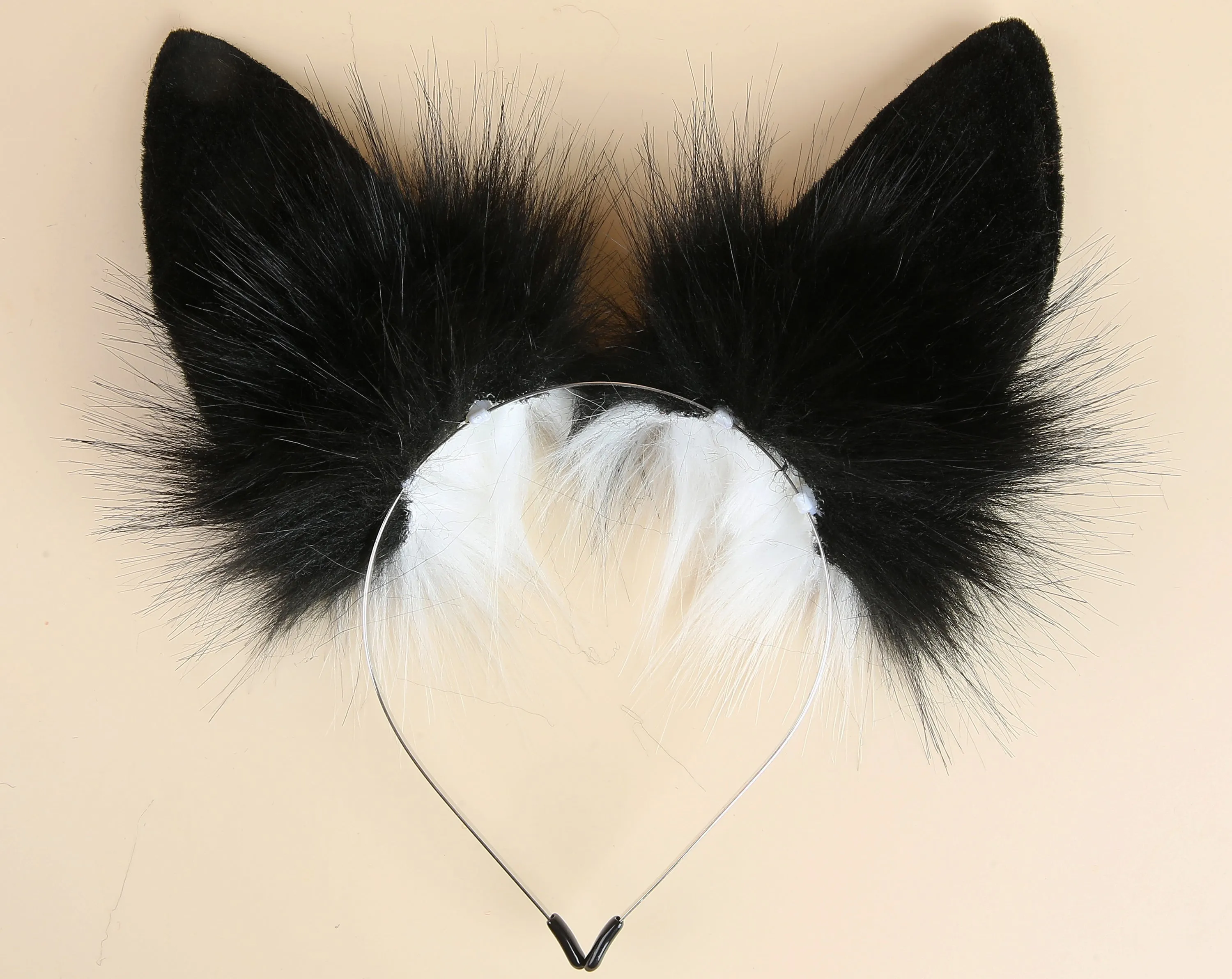 black bunny tail plug and ear set bunny tail butt plug tail and ear plug set rabbit tail buttplug bunny ear rabbit ear petplay sextoy