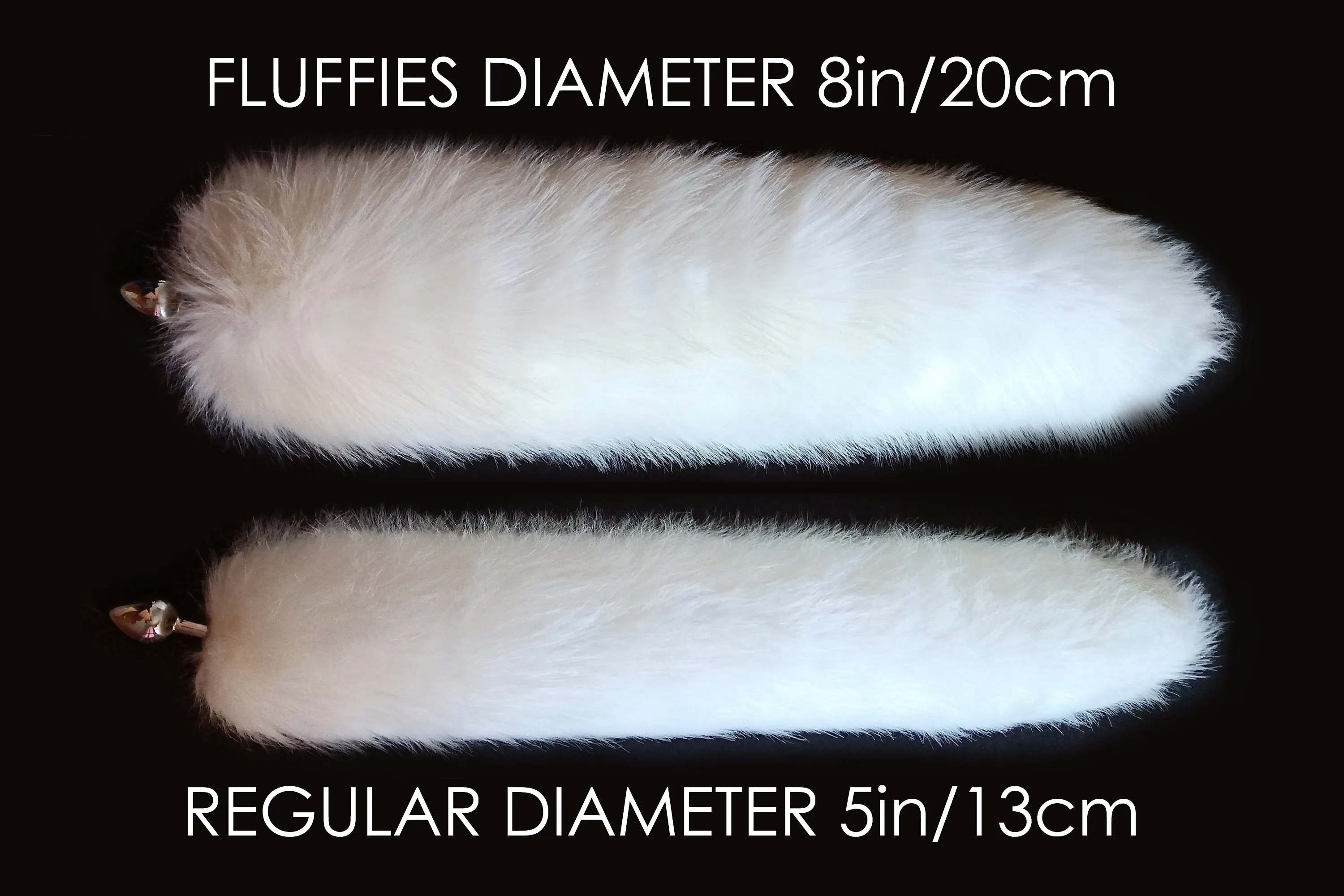 black fluffy tug tail plug and ear set fluffy fox tail butt plug and ear set wolf tail buttplug sex toy bdsm cat tail bondage petplay