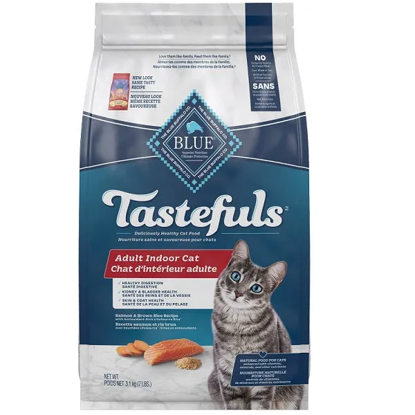 Blue Buffalo Tastefuls Adult Salmon Indoor Health  Cat Food