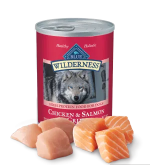 Blue Buffalo Wilderness Chicken and Salmon Grill Dog  Wet Food