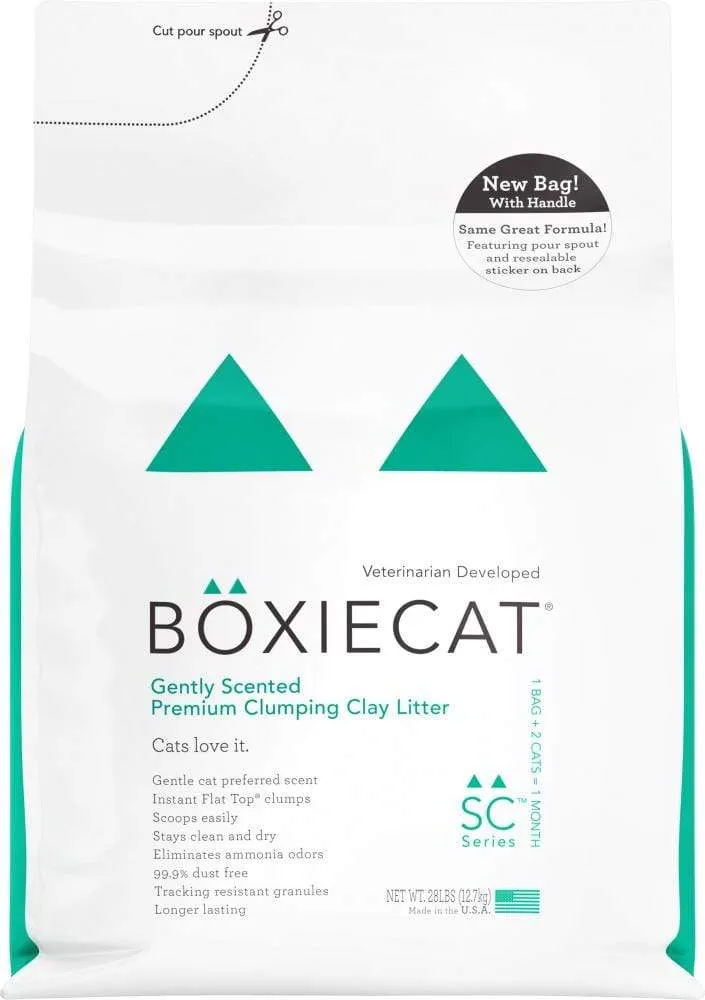 Boxiecat Gently Scented Premium Clumping Clay Litter