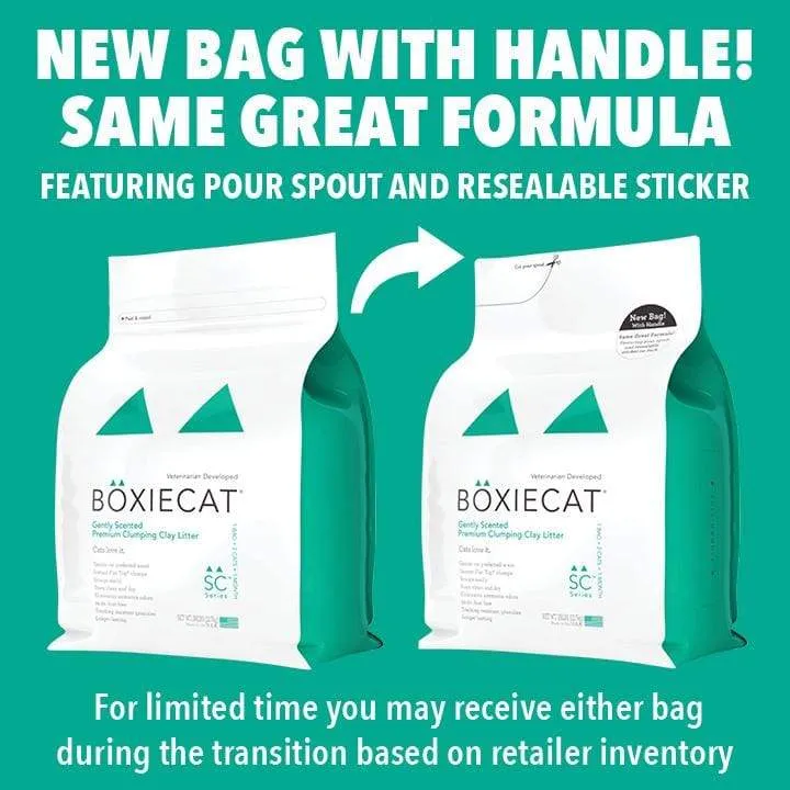 Boxiecat Gently Scented Premium Clumping Clay Litter