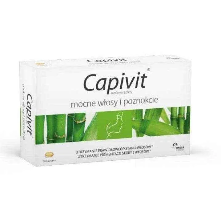 Capivit Strong hair and nails x 30 capsules