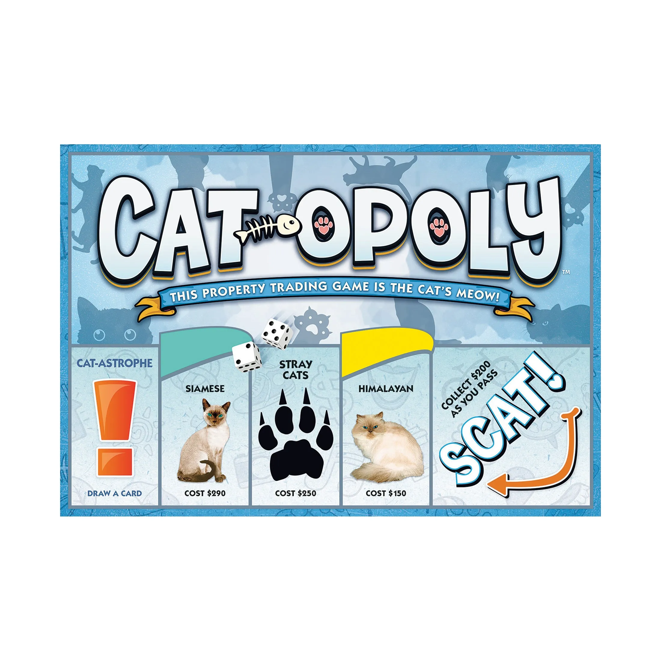 Cat-Opoly Board Game