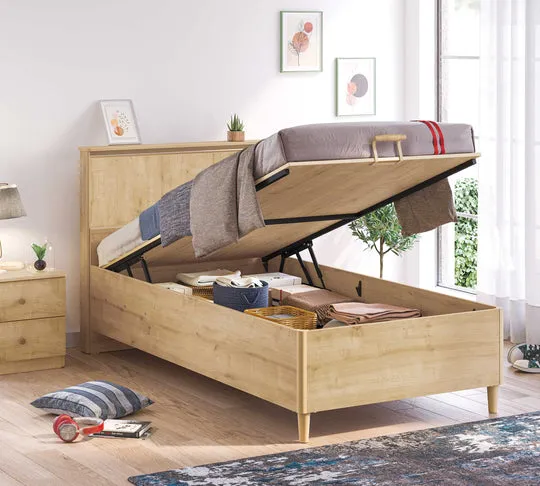 Cilek Mocha Storage Bed (100X200 Cm or 120x200 Cm) - Headboard Optional