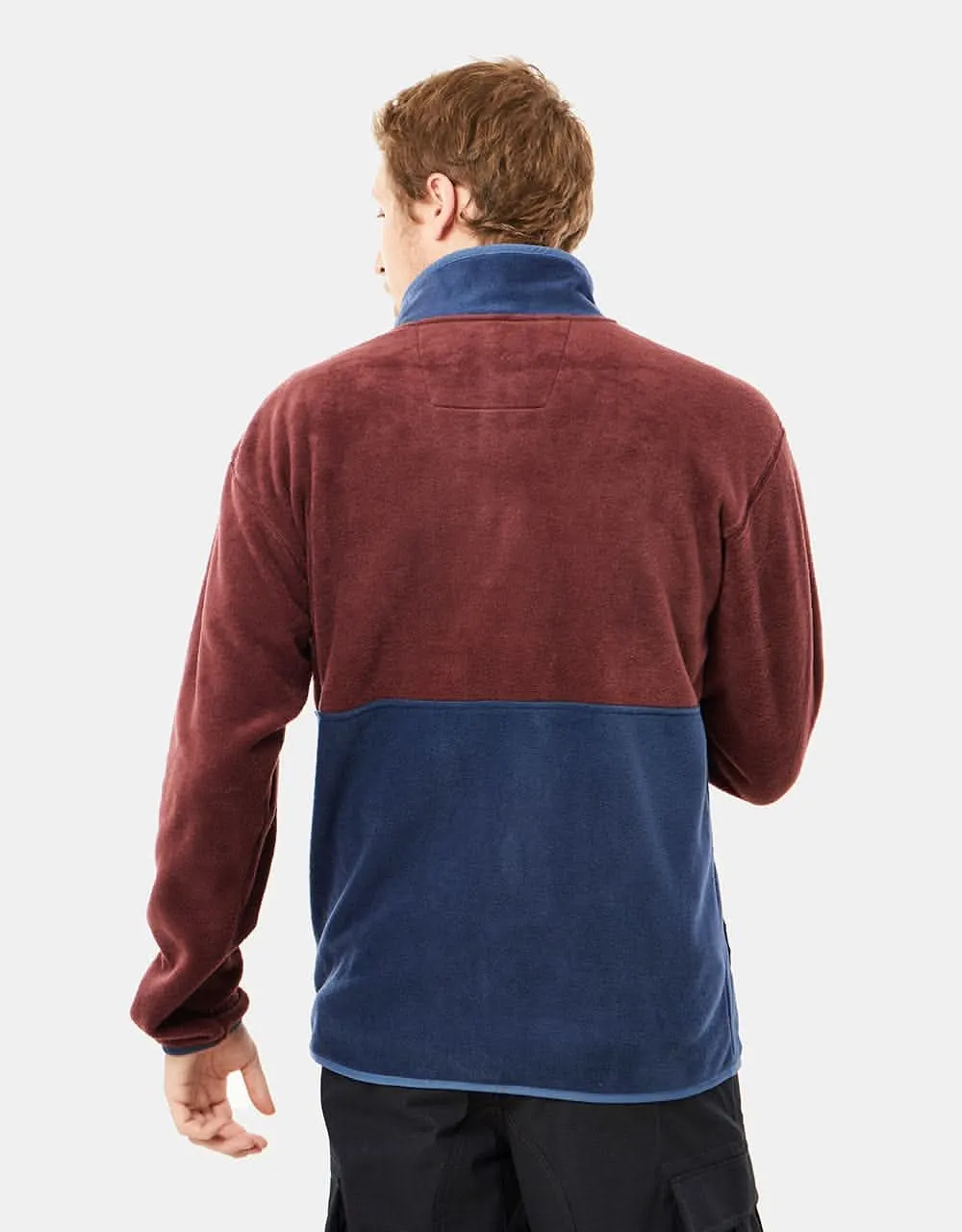 Columbia Backbowl™ Sherpa Full Zip Fleece - Elderberry/Collegiate Navy/Dark Mountain