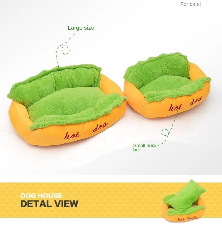 Dealzninja™ Hot Dog Bed