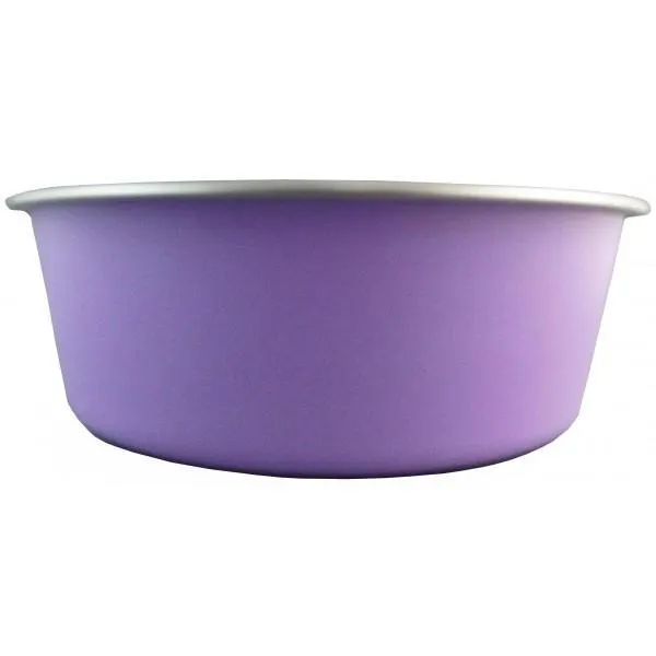 Delisio Design Stainless Steel Dog Bowl Purple Small