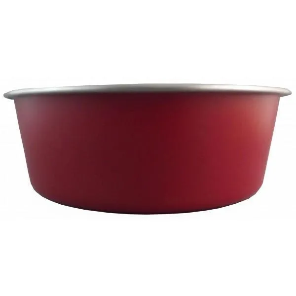 Delisio Design Stainless Steel Dog Bowl Red Extra Small