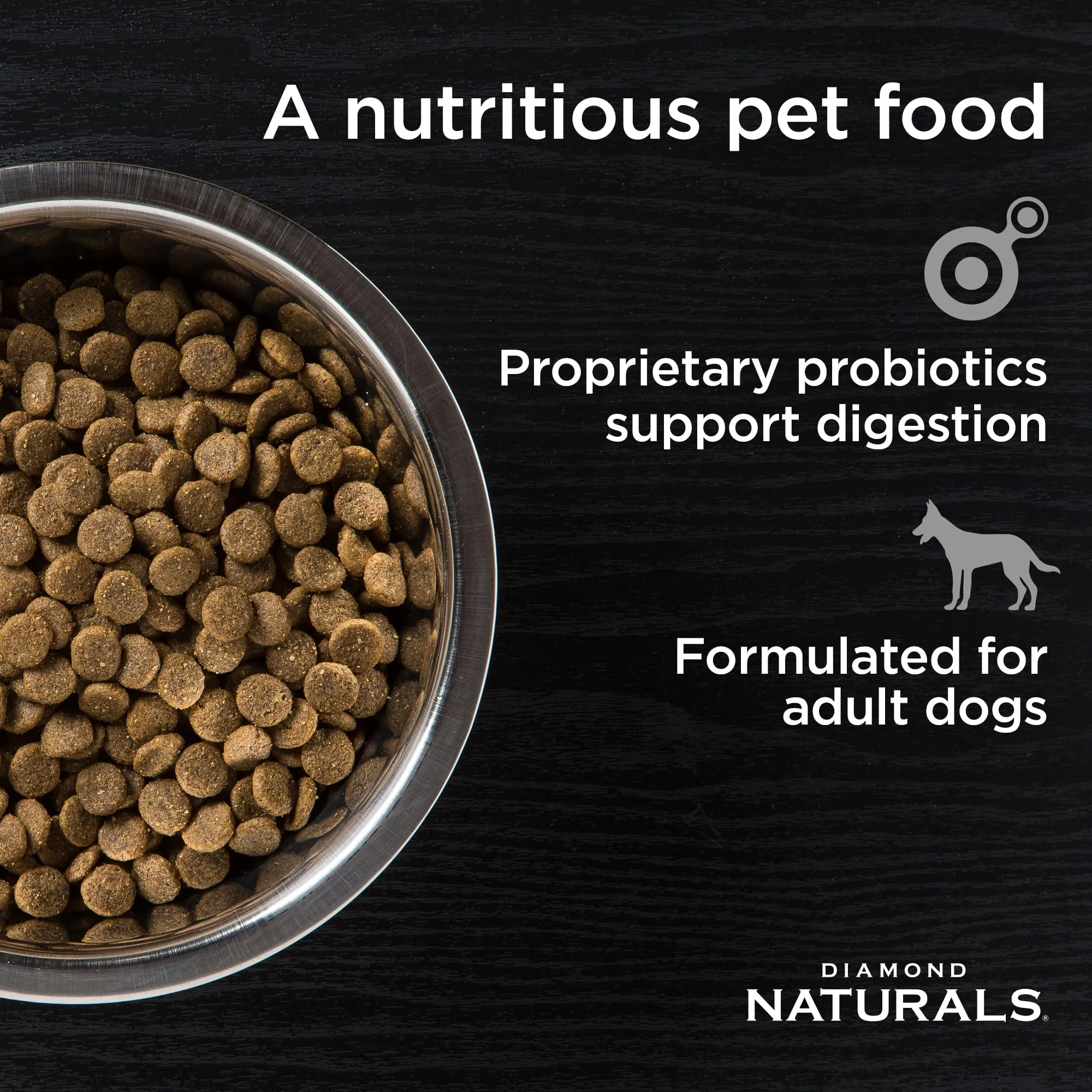 Diamond Naturals Dog Food- Beef&Rice Adult