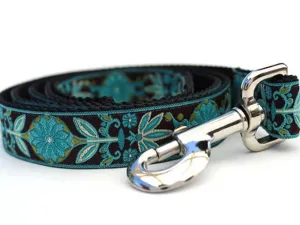 Diva Dog: Boho Peacock Dog Leash - M/L ( 1in x 4ft )