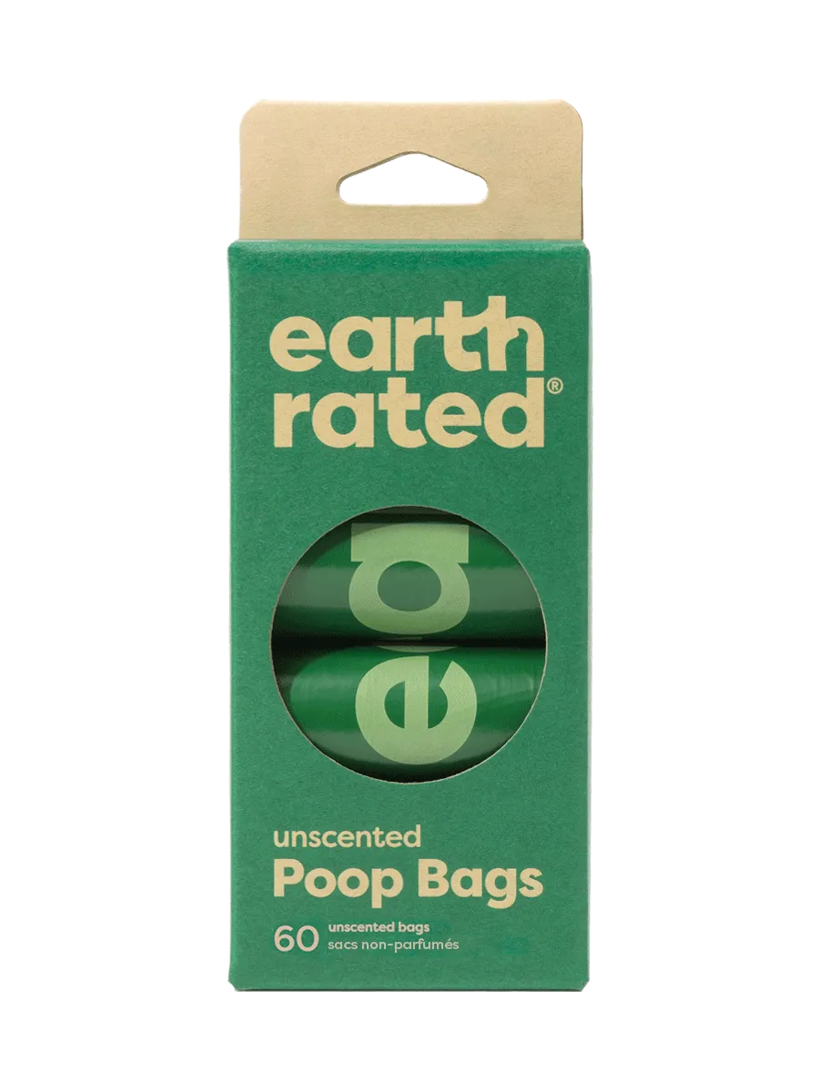 Earth Rated Poop Bags on Refill Rolls