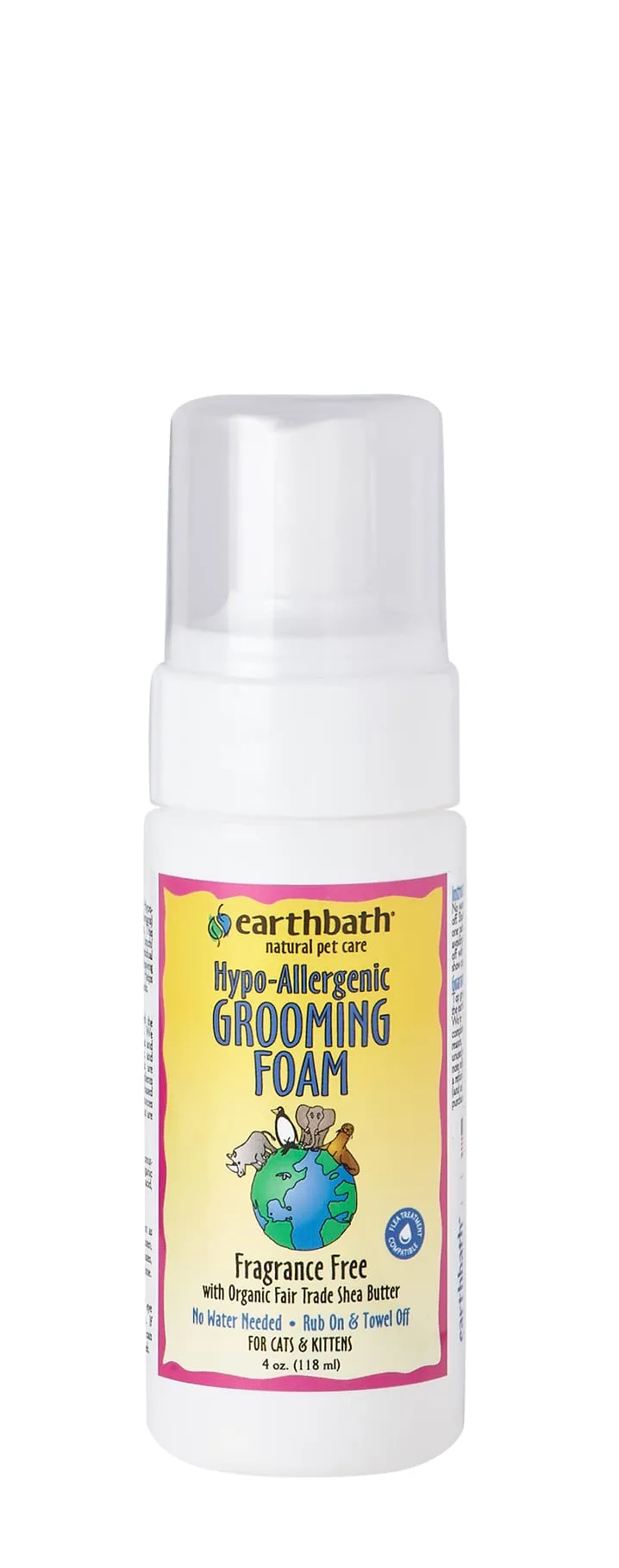 Earthbath - Hypo-Allergenic Grooming Foam ( 4 oz )