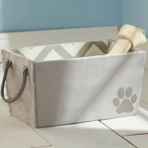 Fabric Storage Bin - Paw Print