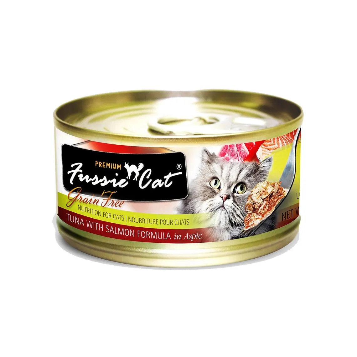 Fussie Cat Shredded Meat Canned Cat Food