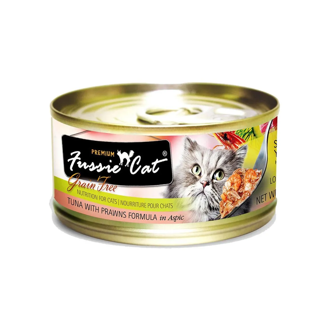 Fussie Cat Shredded Meat Canned Cat Food