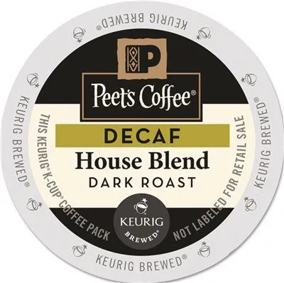 Green Mountain Coffee Decaf House Blend K-Cup Pack 22 Per Box