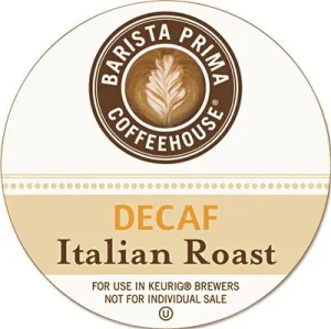 Green Mountain Coffee Decaf Italian Roast K-Cups Coffee Pack 24 Per Box