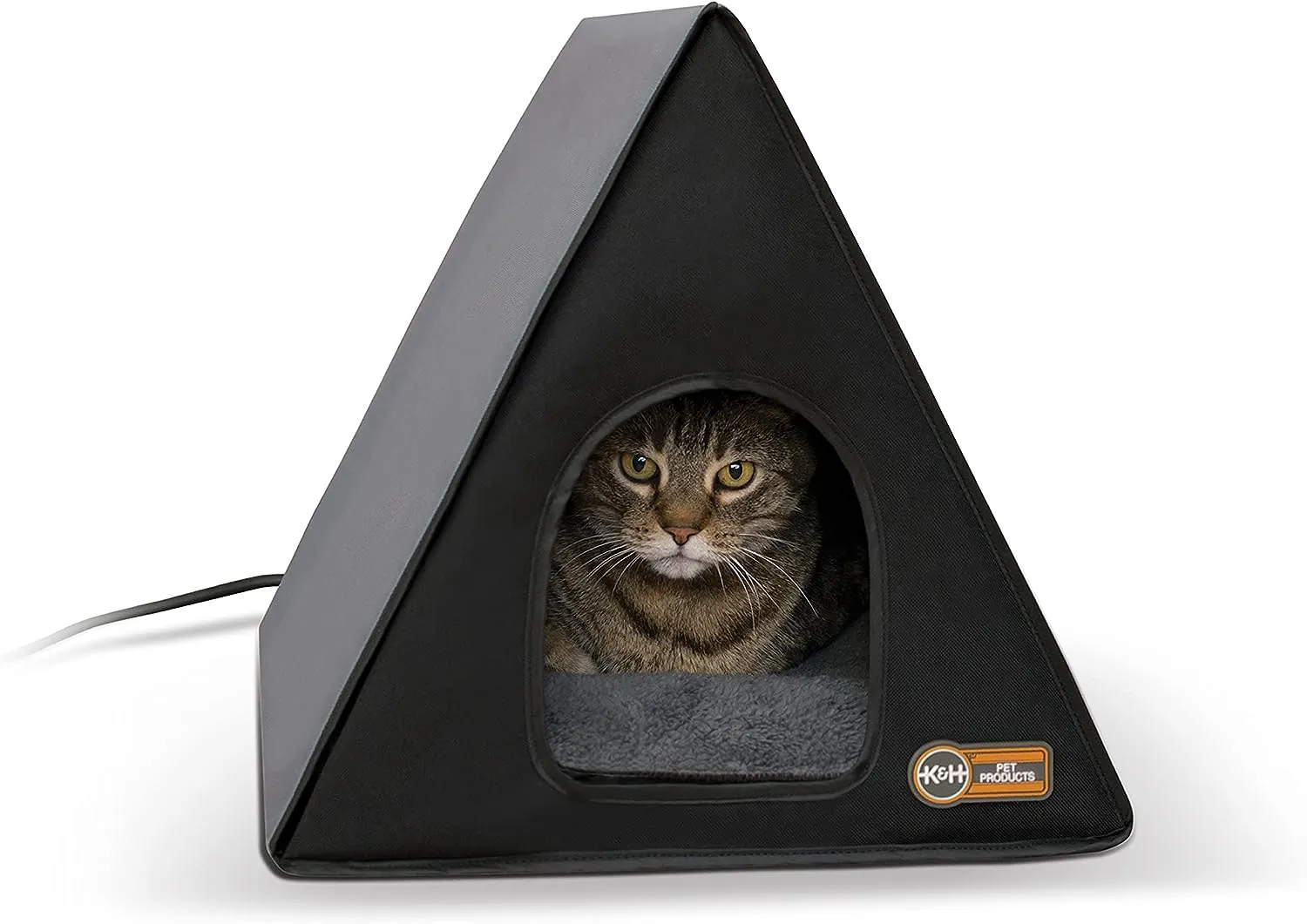 Heated Pet Bed, Heated A-Frame Indoor/Outdoor Shelter for Small Pets, 18 X 14 Inches 20 Watts