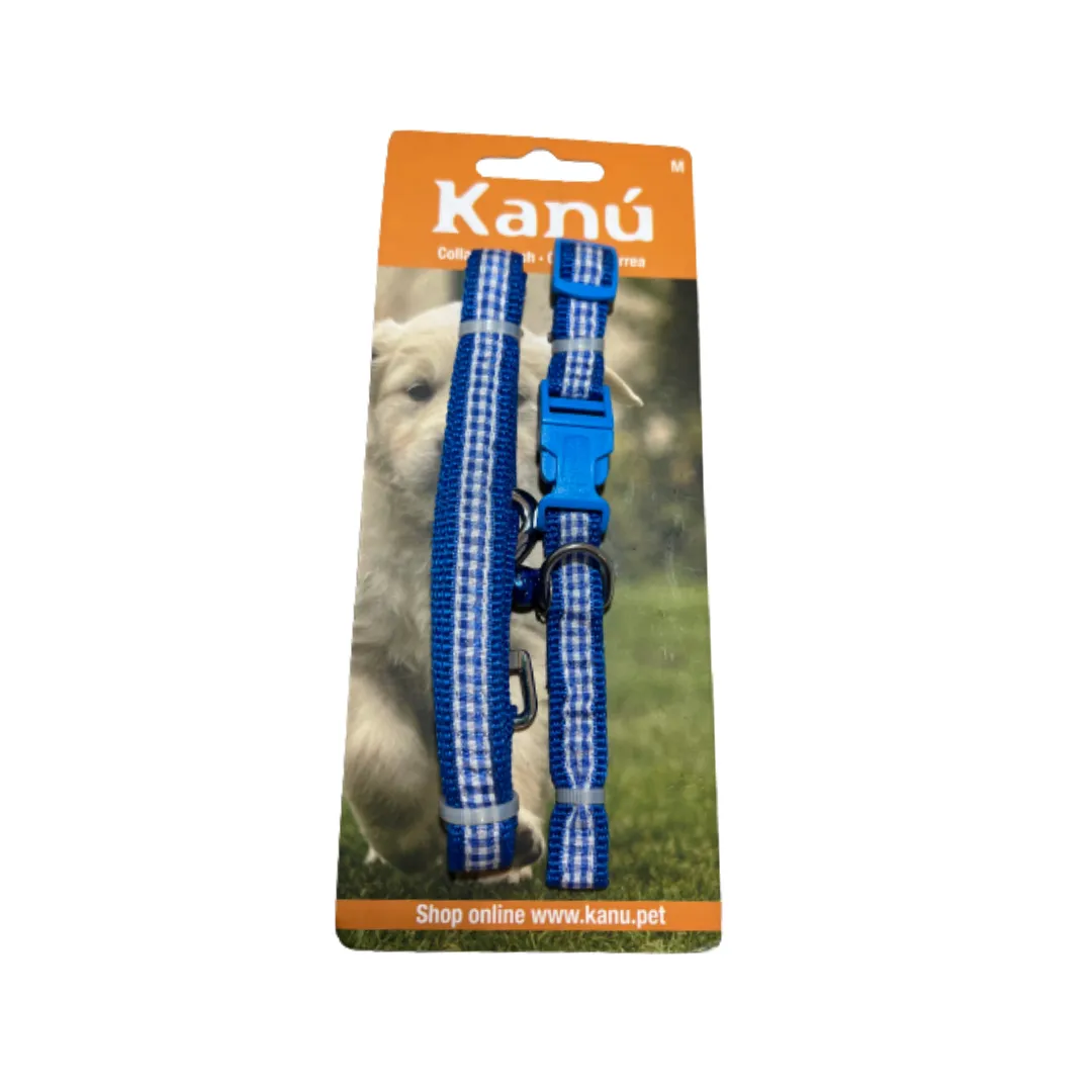 Kanu Pet Jingle Bell Combo Dog Collar & Leash