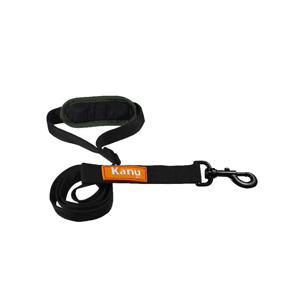 Kanu Pet Walker Unique Black/Green Dog Leash