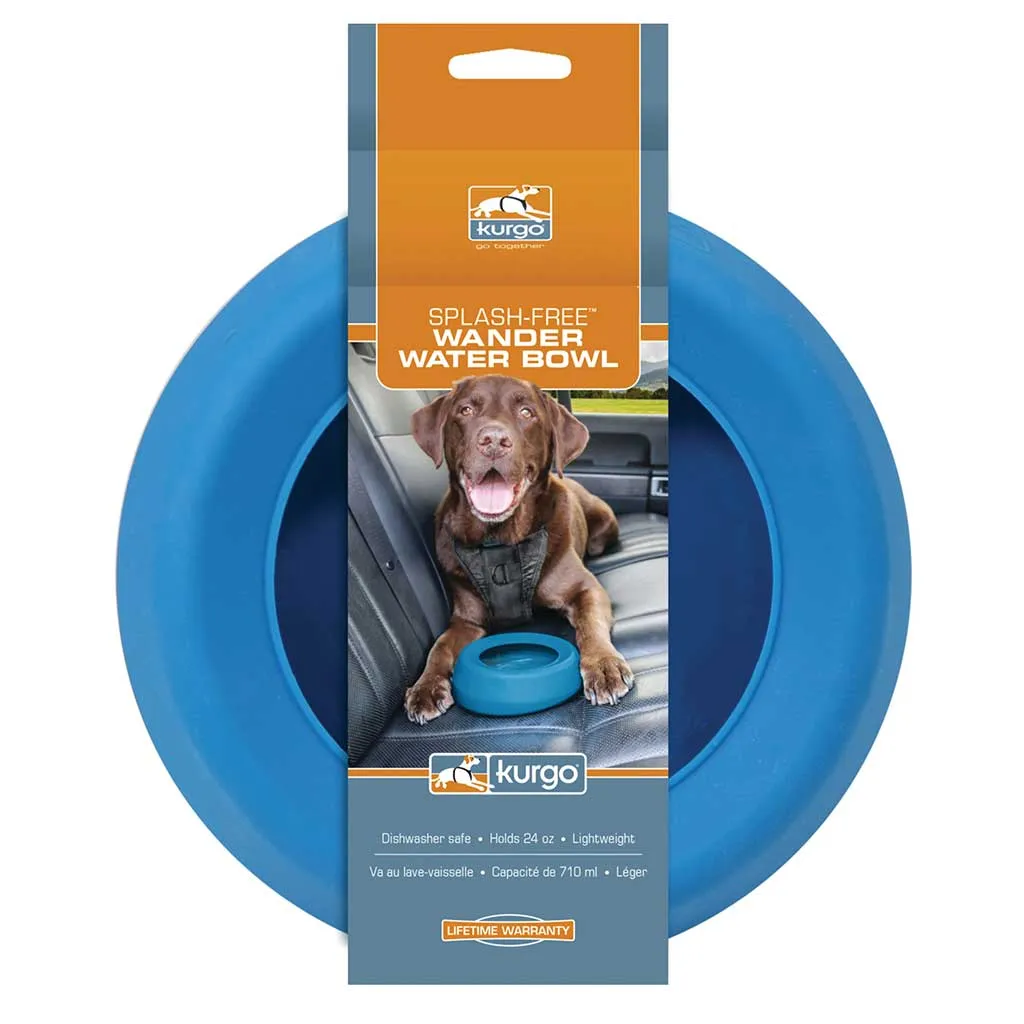 Kurgo Splash Free Wander Water Bowl