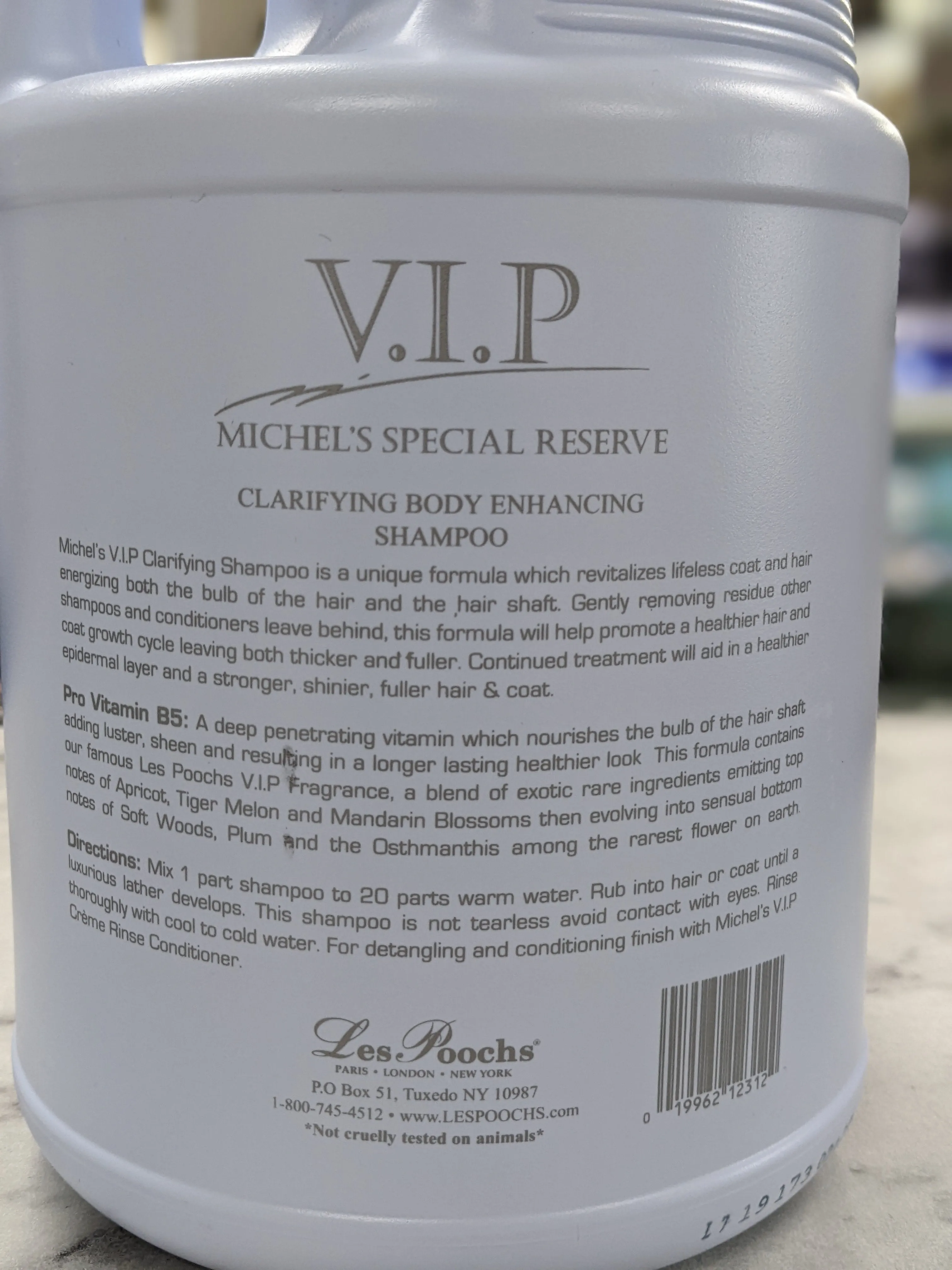 Les Pooch - Michael's VIP shampoo