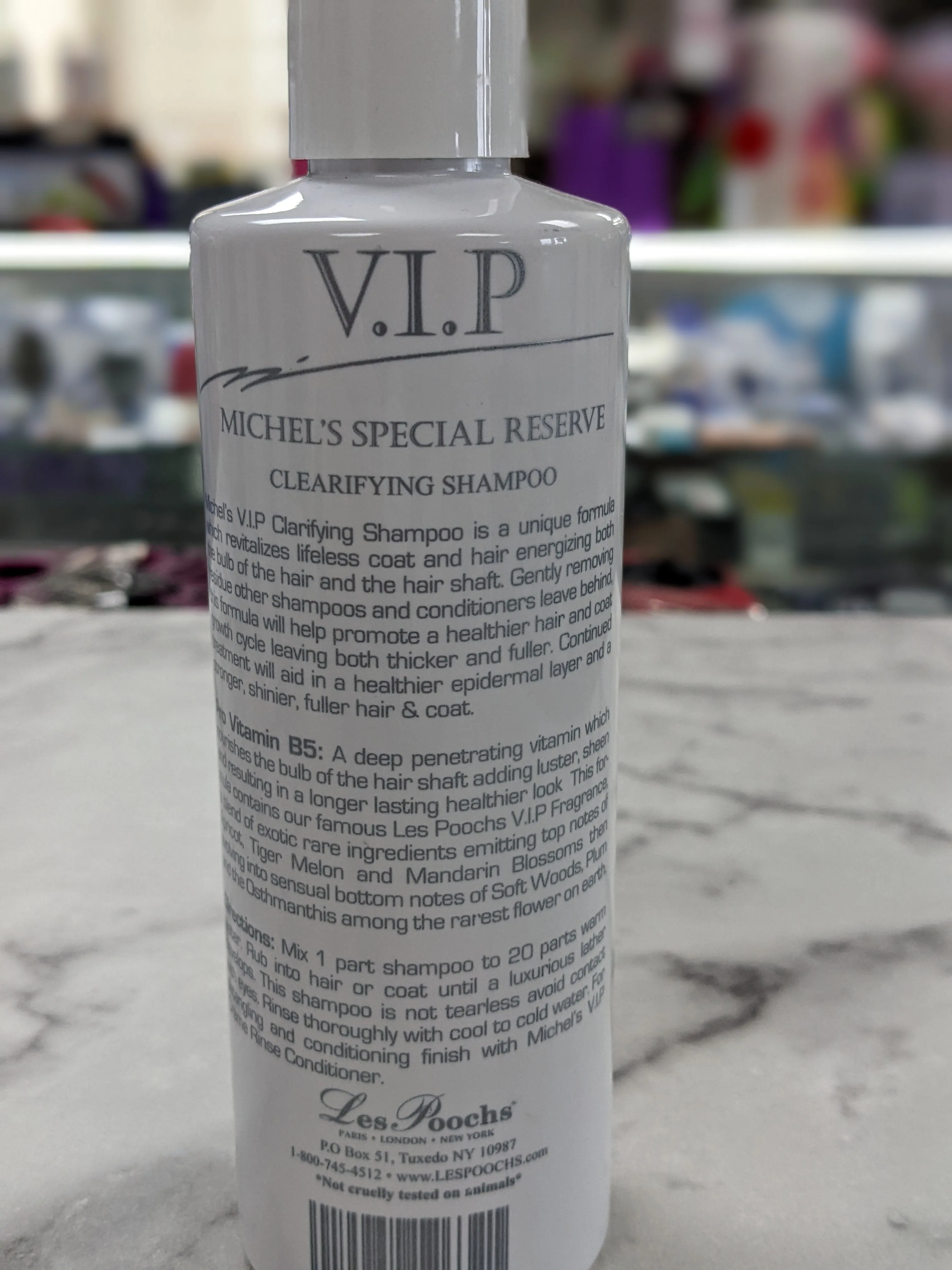 Les Pooch - Michael's VIP shampoo