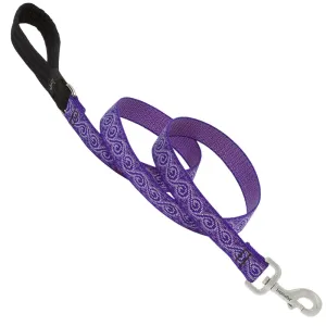 LupinePet Original Designs Multicolor Jelly Roll Nylon Dog Leash