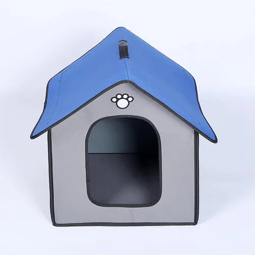 Medium Dog Kennel Outdoor Waterproof Soft Comfortable Pet House