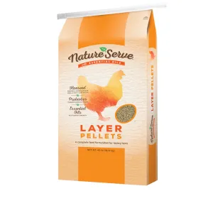 NatureServe Layer Feed Pellets For Poultry 40 lb