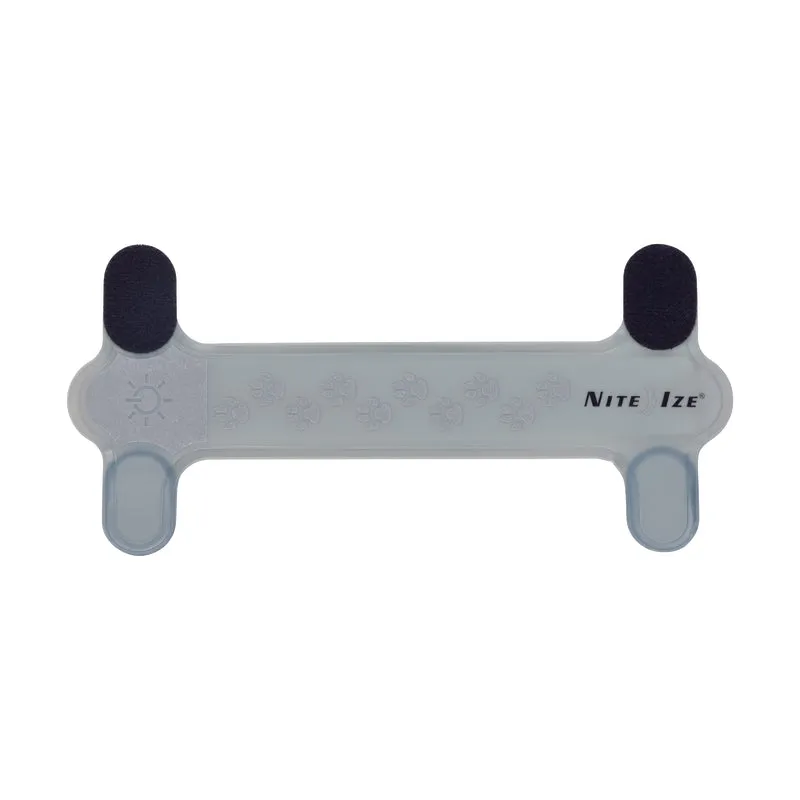 Nite Ize Nite Dawg Gray Plastic Dog Collar Cover