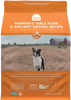 Open Farm Farmer's Table Pork & Ancient Grains Dry Dog Food