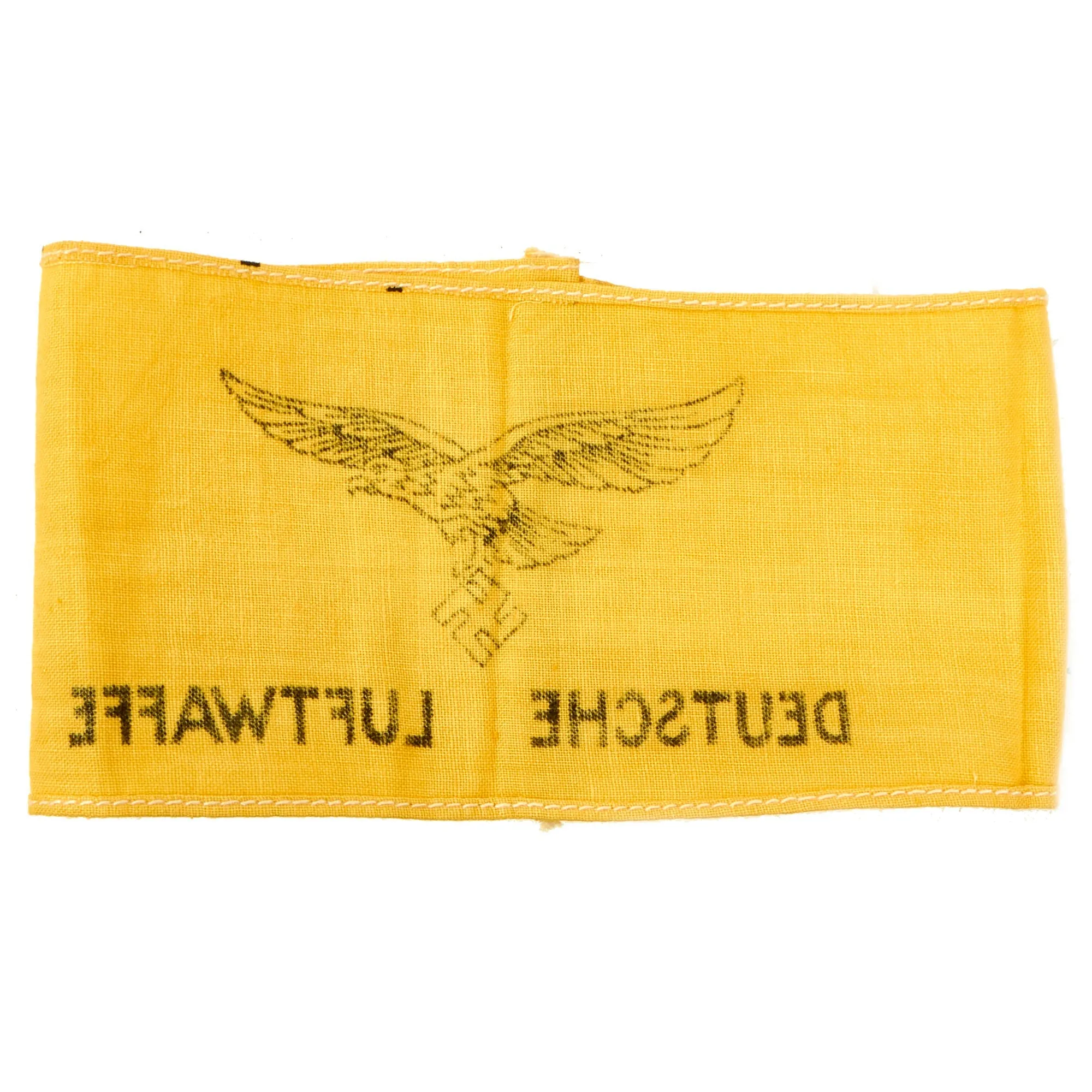 Original German WWII Unissued Deutsche Luftwaffe Air Crew Bailout Identification Armband