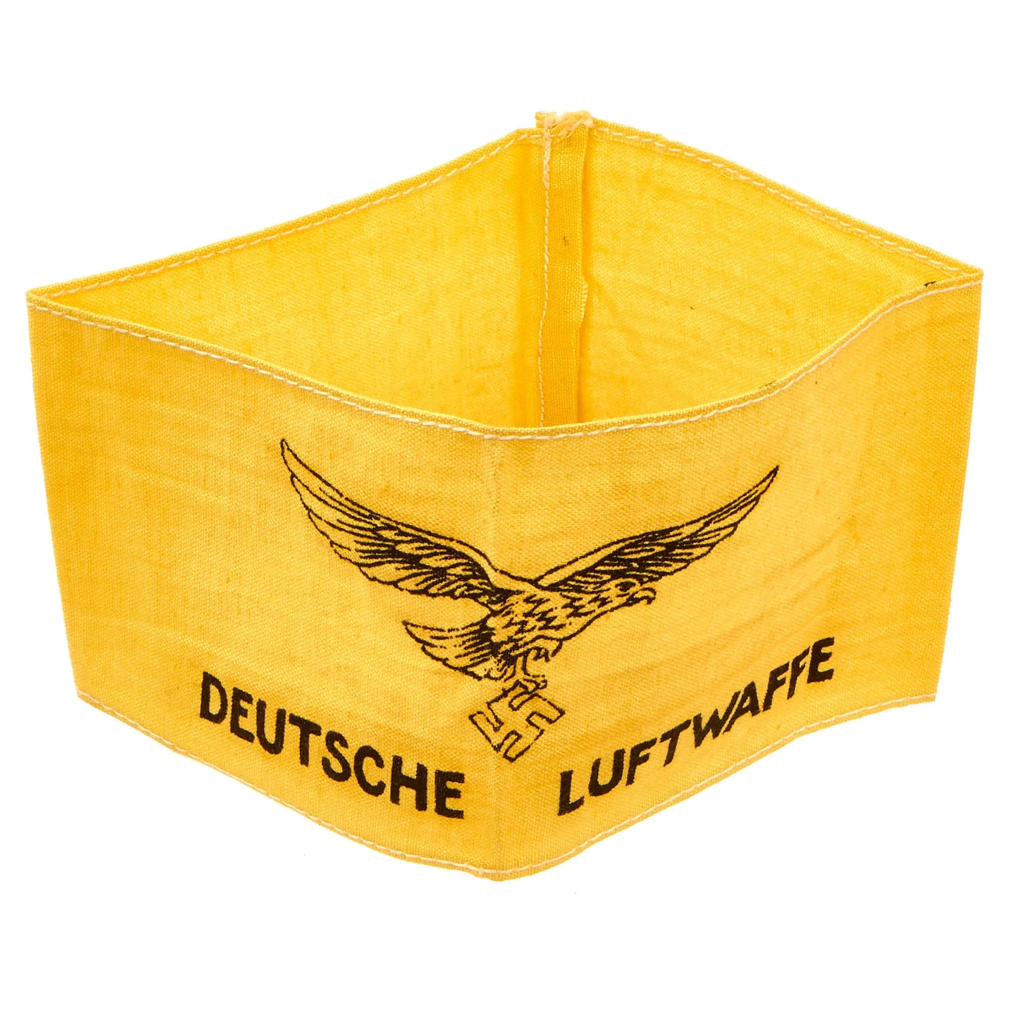 Original German WWII Unissued Deutsche Luftwaffe Air Crew Bailout Identification Armband